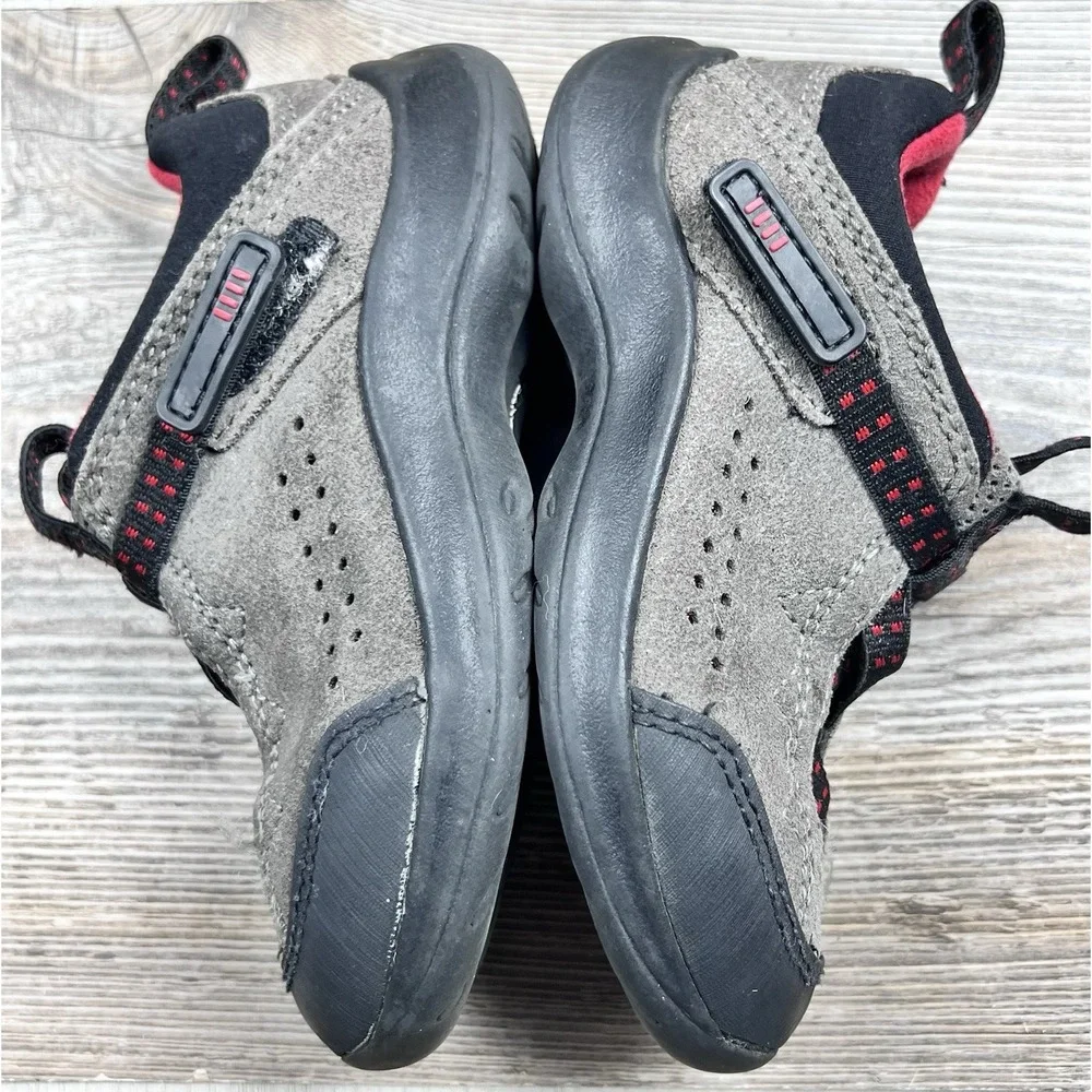 Lands End Kids‎ Toddler Suede Moc Shoes Size 9M Slip-On Outdoor Play Camping